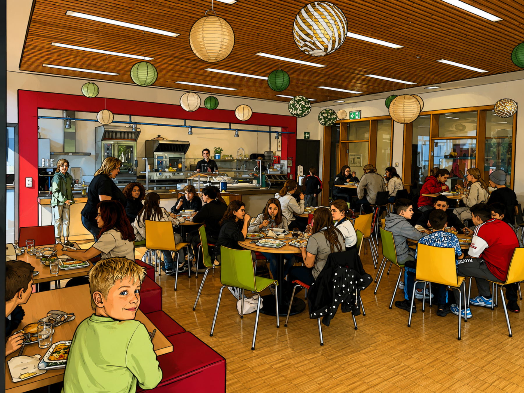 Realschule Lauchringen Bilder Mensa 1